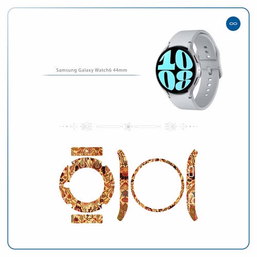 Samsung_Watch6 44mm_Persian_Carpet_Yellow_2